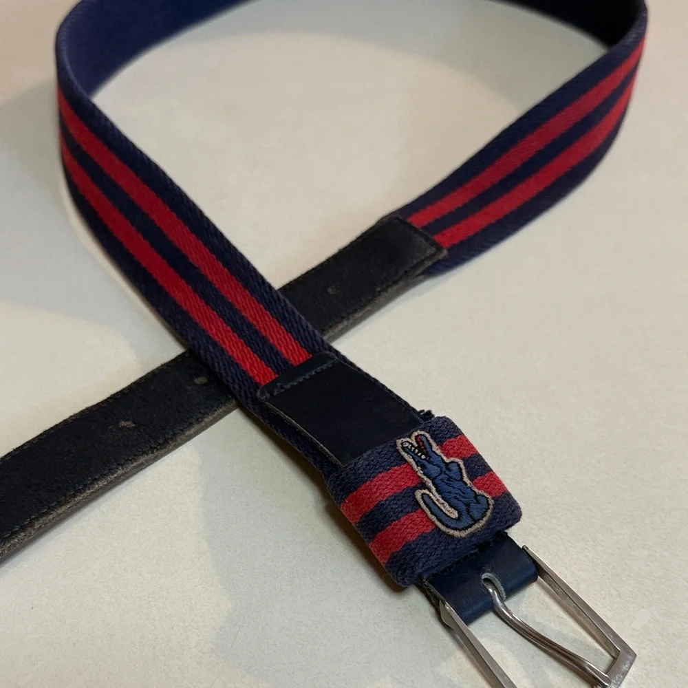Izod Boy’s Navy and Red Belt Size 34